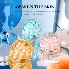 Wholesale Custom logo Korean Skin Care Products Face Cream & Lotion Anti-wrinkle Firming Collagen Facial Cream for Women Beauty