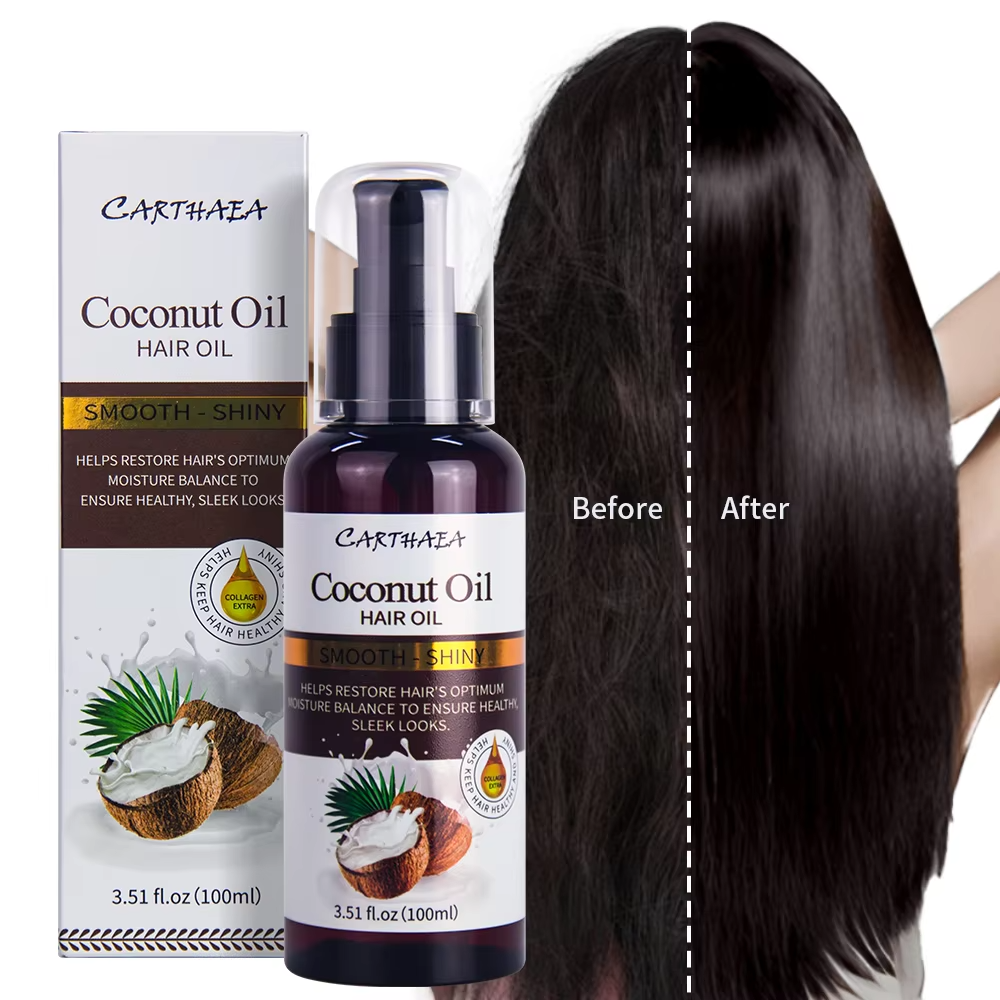 Best Selling Wholesale in Stock Serum Essential Oil Smooth Natural Organic Hair Oil