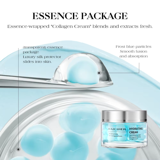 Wholesale Custom logo Korean Skin Care Products Face Cream & Lotion Anti-wrinkle Firming Collagen Facial Cream for Women Beauty