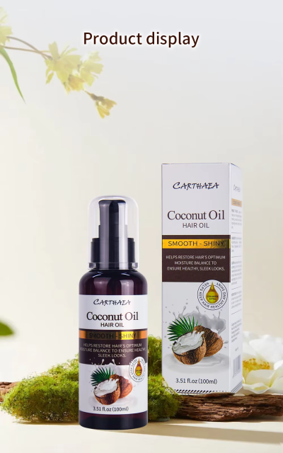 Best Selling Wholesale in Stock Serum Essential Oil Smooth Natural Organic Hair Oil