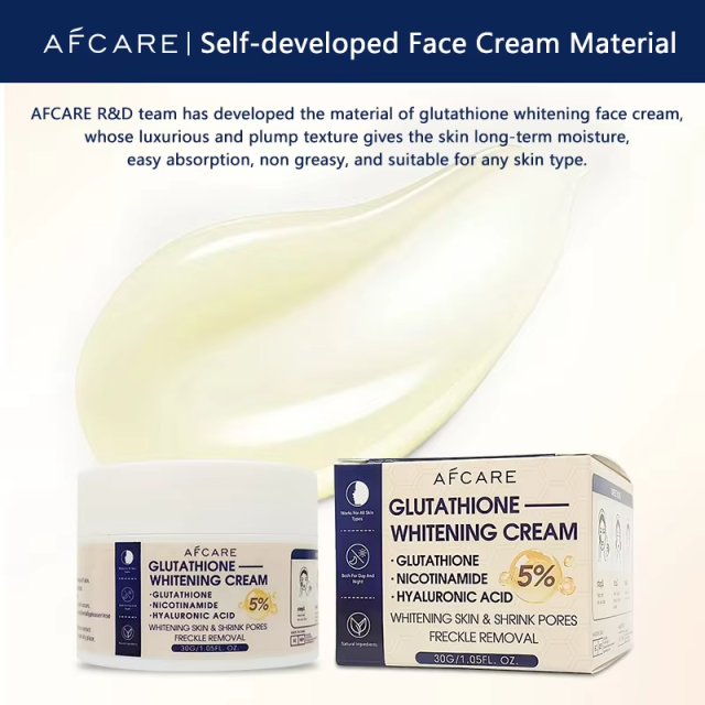 Japan Facial Cream Paraben-free Nourishing & Moisturizing and Niacinamide & Glutathione Retinol Face Cream for Skin Whitening