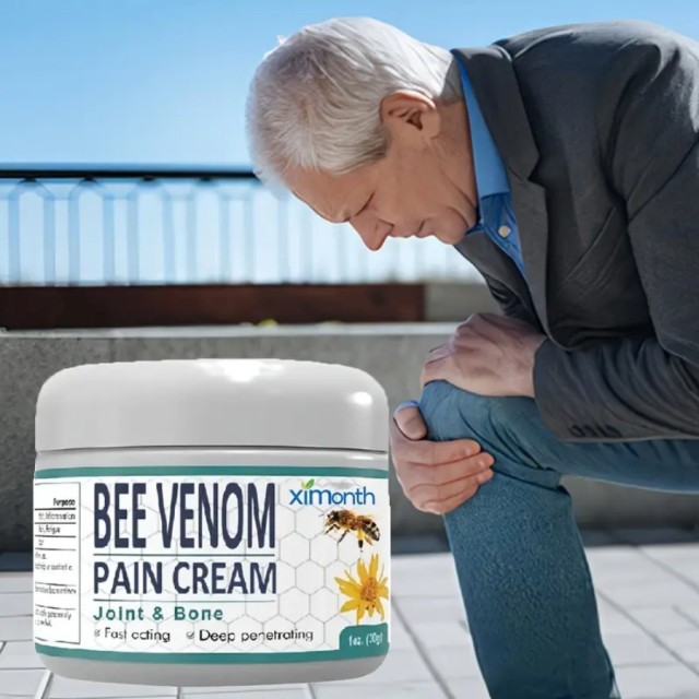 New Zealand Bee Venom Joint Relief Moisturizer, New Bee Venom Cream for Back, Neck, Hands, Feet Joints and More
