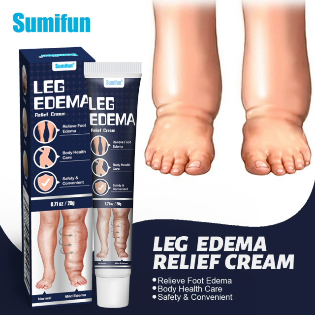 Sumifun Body Health Care Ointment for Eliminate Edema 20g Natural Herbal Eliminate Swelling Cream