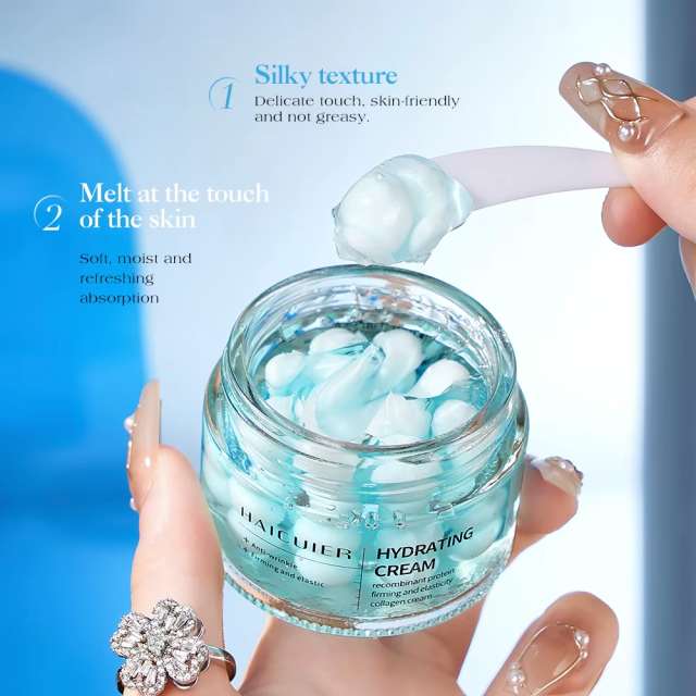 Wholesale Custom logo Korean Skin Care Products Face Cream & Lotion Anti-wrinkle Firming Collagen Facial Cream for Women Beauty