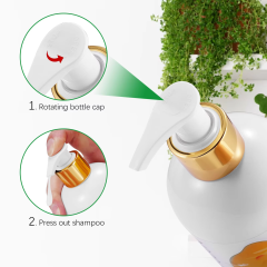 Private Label Prevent Hair Loss Stronger Hair Shampoo Pure Organic Sulphate Free Rice Water Hair Growth Shampoo