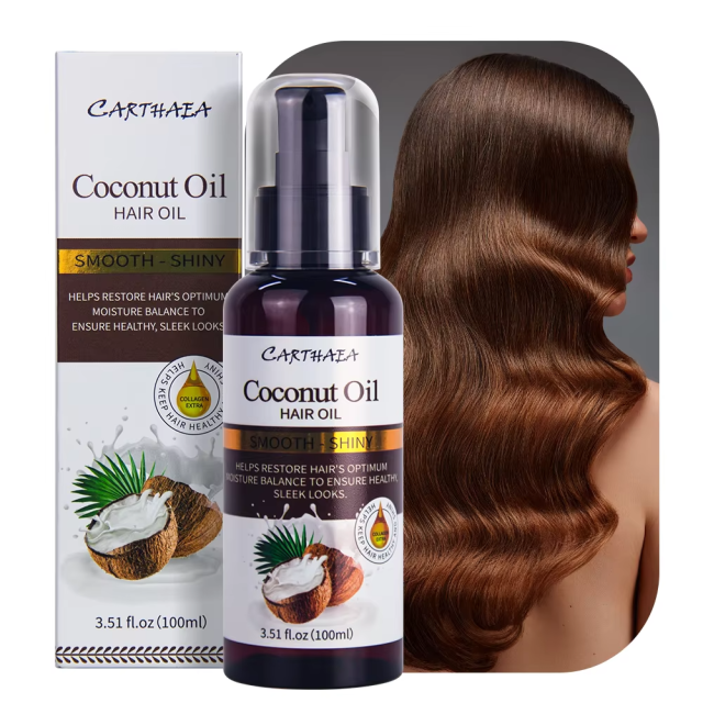 Best Selling Wholesale in Stock Serum Essential Oil Smooth Natural Organic Hair Oil