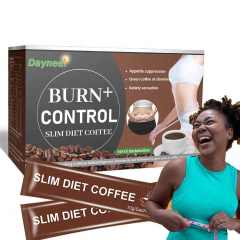 Best Selling Daynee Detox Slim Burn Tummy Instant Coffee Private Label Organic Herbal Slimming Weight Loss Coffee for Women