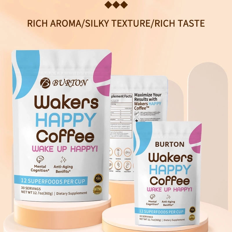 Direct Manufacturer OEM Bulk Supply Instant Mushroom Coffee Bags Rich Arabica Mocha Variety Fruit Chocolate Sugar Bitter Halal