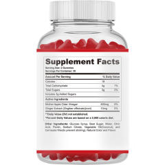 OEM/ODM Private Label Vegan Bear Apple Cider Vinegar Gummies Keto+Avc Gummies