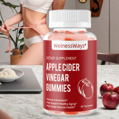 OEM Healthcare Supplement Apple Cider Vinegar Vitamins Gummies Keto Gummies with Mother for Fat Burning No Free Candy