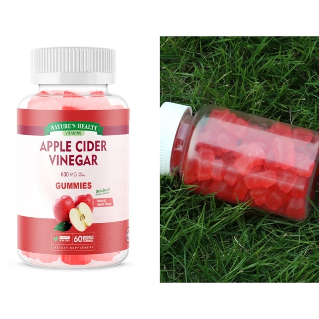 Wholesale Factory Price  Beauty apple Cider Vinegar Gummies for Weight Loss Apple Cider Vinegar Gummies