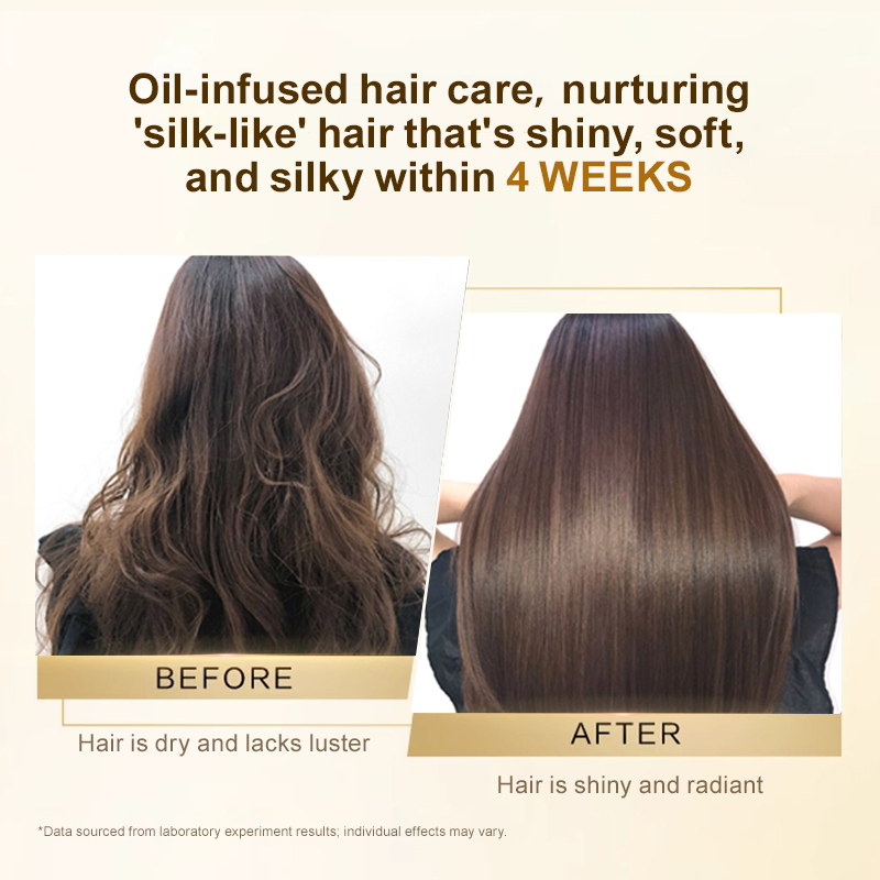 Hot Selling 24k Gold Nourishing Hair Care Oil Private Label Long-lasting Moisturizing Smoothing Shiny Soft Repair Hair  Oil