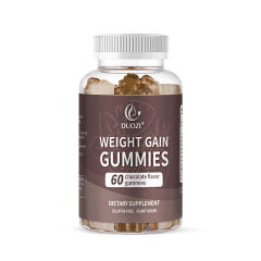 Advanced Weight Gain Gummies Build Muscle Mass, Boost Energy | L-Lysine, Gentian Root, Blessed Thistle