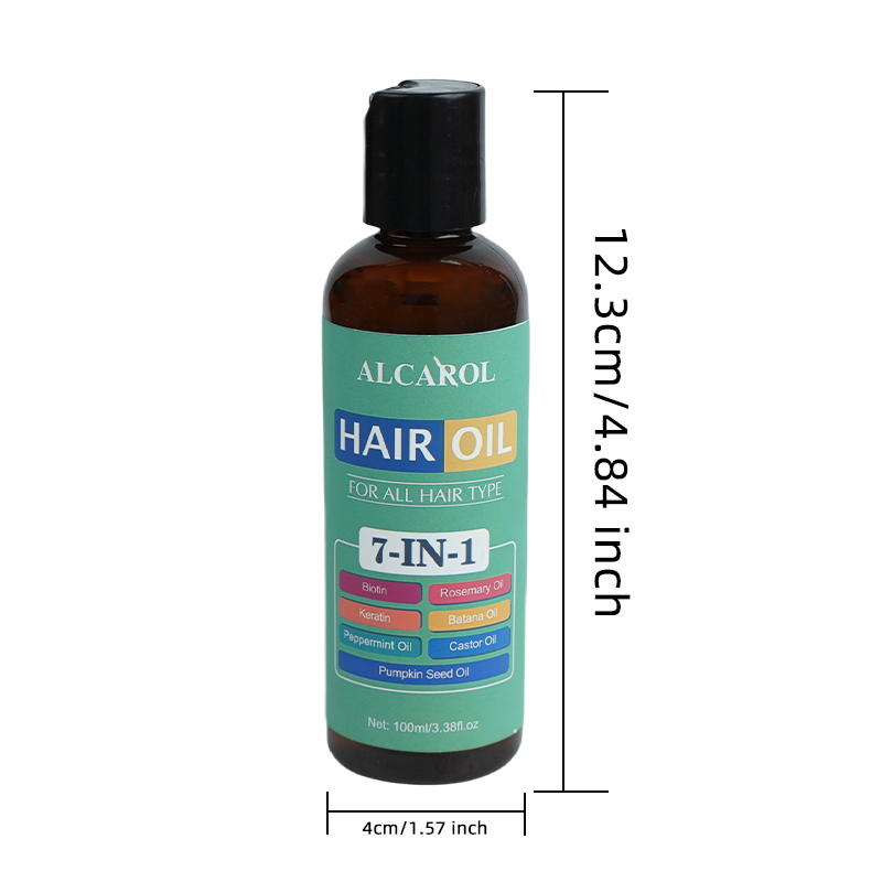 Best Natural 100ml Hair Growth Oil Custom Hydrating Hair Oil with Private Label Essential Oil for Hair Care