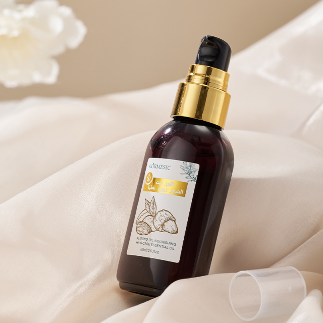 KORMESIC OEM & ODM Natural Organic Almond Oil Men Women Scalp Care Serum Hair Treatment Growth Oil