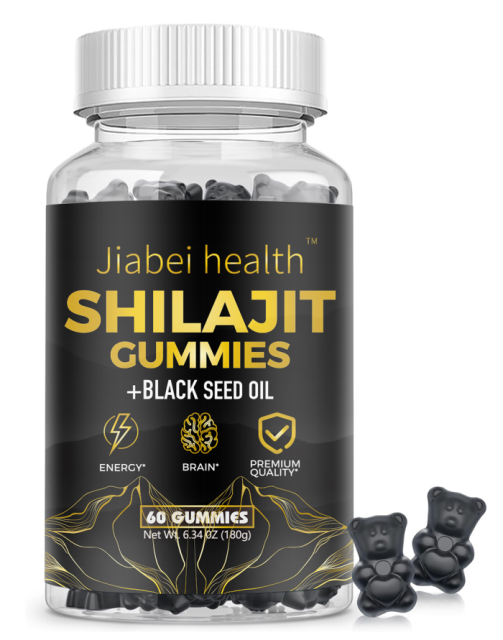 Pure Himalayan Shilajit Gummies for Adults Energy Boost Brain Health Immunity for Men and Women