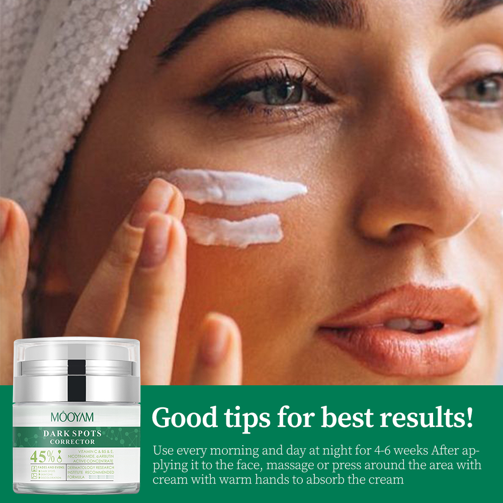 OEM Beauty Moisturizing Brightening Smooth Whitening Face Cream Day and Night MOOYAM Dark Spots Corrector Cream