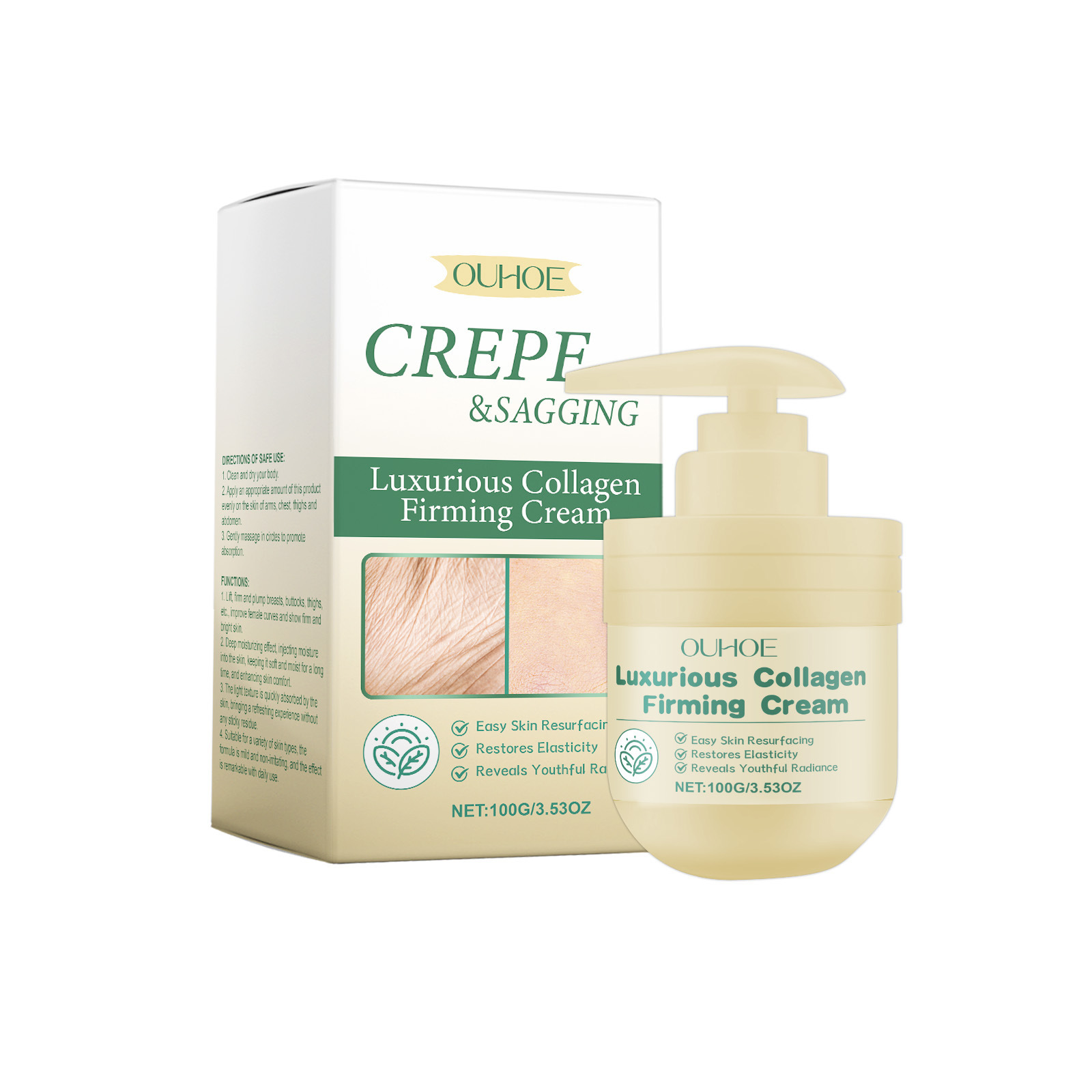 Whole Body Skin Body Cream Hydrates Brightening Moisturizing Soothing Repairing Body Lotion