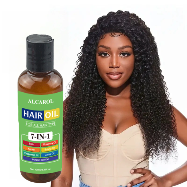 Best Natural 100ml Hair Growth Oil Custom Hydrating Hair Oil with Private Label Essential Oil for Hair Care