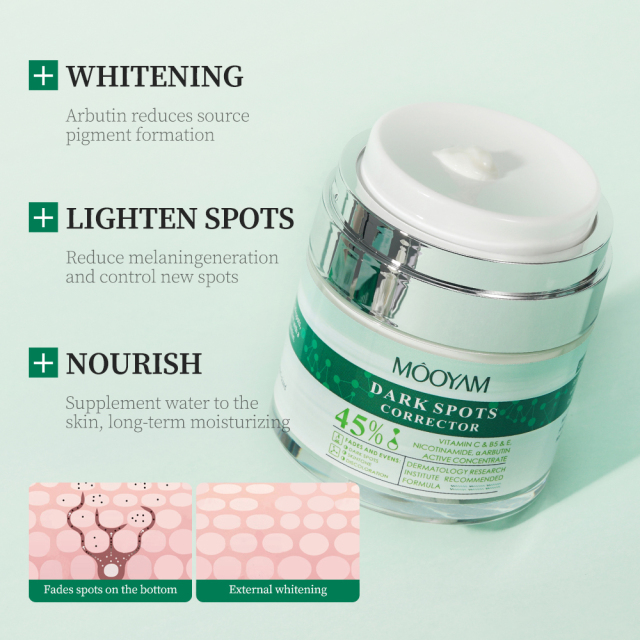 OEM Beauty Moisturizing Brightening Smooth Whitening Face Cream Day and Night MOOYAM Dark Spots Corrector Cream