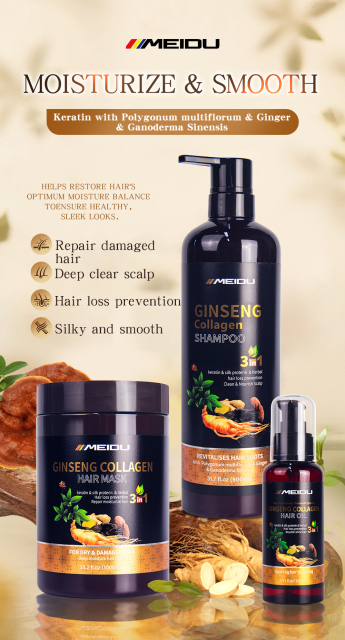 Private Label Night Hair Serum Repair Thick Hair Scalp Nourish Ginger Growth Oil Hair Serum