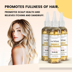 OEM/OBM 120ml Herbal Hair Care Oil Organic Rosemary Fenugreek Keratin Nourishing Moisturizing for hair care