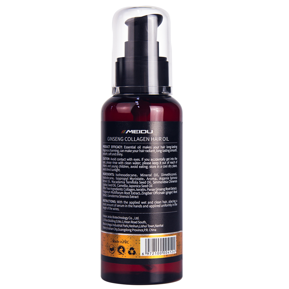 Private Label Night Hair Serum Repair Thick Hair Scalp Nourish Ginger Growth Oil Hair Serum