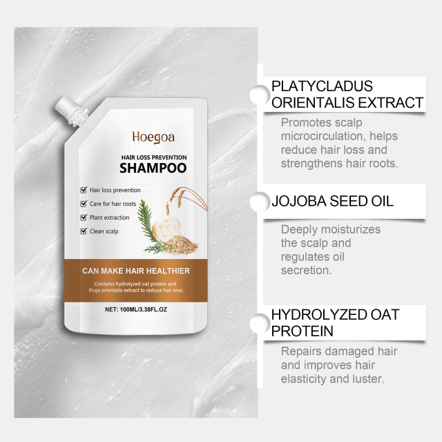 Hot Sale 100ml Lasting Fragrance Portable Hair Shampoo Moisturizing Nourishing Hair Shampoo for Men Personal Use Wholesale