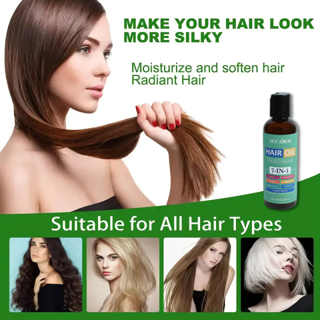 Best Natural 100ml Hair Growth Oil Custom Hydrating Hair Oil with Private Label Essential Oil for Hair Care