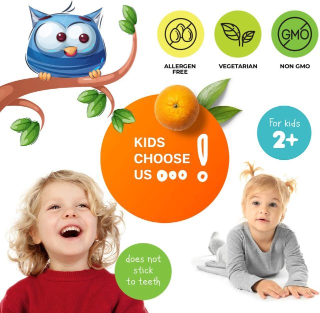 OEM Factory Gummy Candy Multivitamin for Kids Supports Immune & Digestive Health-Not for Pregnant Women