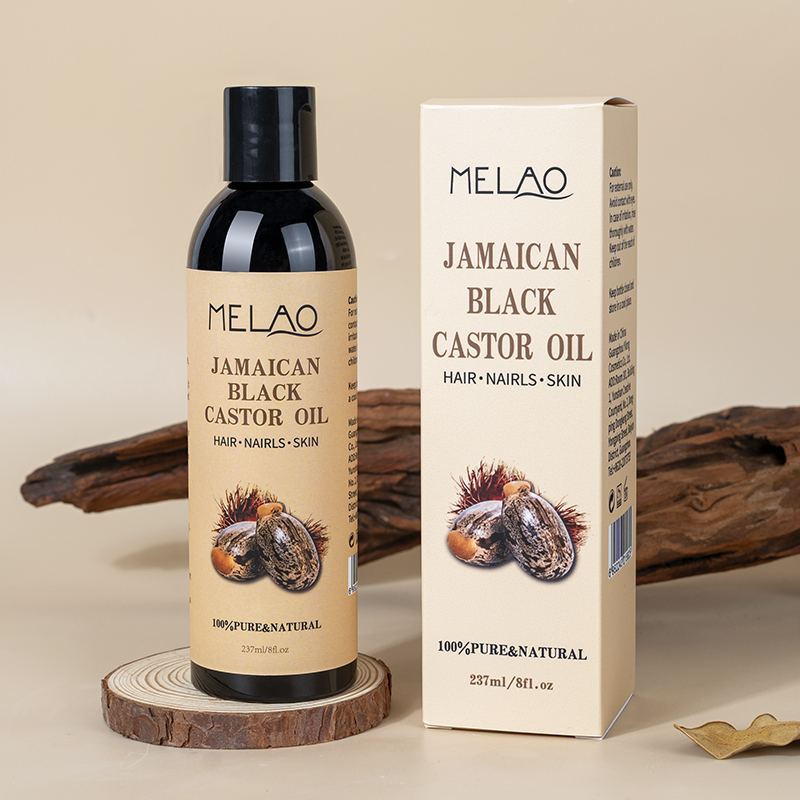 OEM ODM 100% Pure Jamaican Black Castor Oil Cold Pressed Organic Hair Scalp Care Skin Care Hair Growth Eyelash Growth Castor Oil
