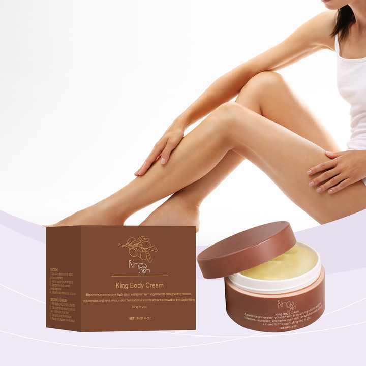 Shea Butter Body Cream for Daily Care Whole Body Massage Effect Softening and Refreshing Moisturizer for Nourishing Skin