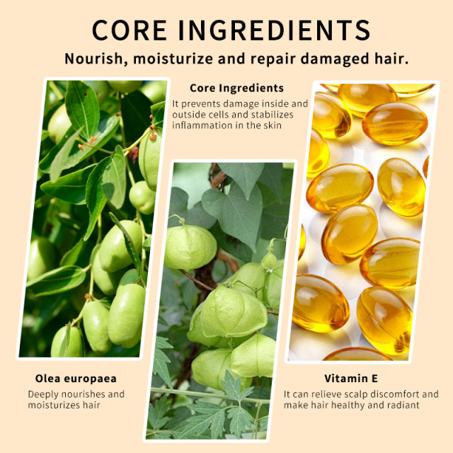 Hot Selling Hair Care Desert Date Essence Oil Smooth Drape Essential Oil Nourishes Enhances Shine