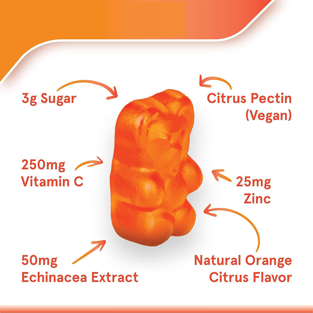OEM Private Label Vitamin C Gummies Orange Skincare Supplement for Adults and Newborns Skin Whitening and Brightening