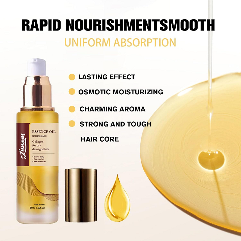 Argan Oil - Hair Treatment | For Hair Repair - Cold-Pressed Lightweight Argan Oil Hair Serum - For Dry, Damaged Hair, 50 ml