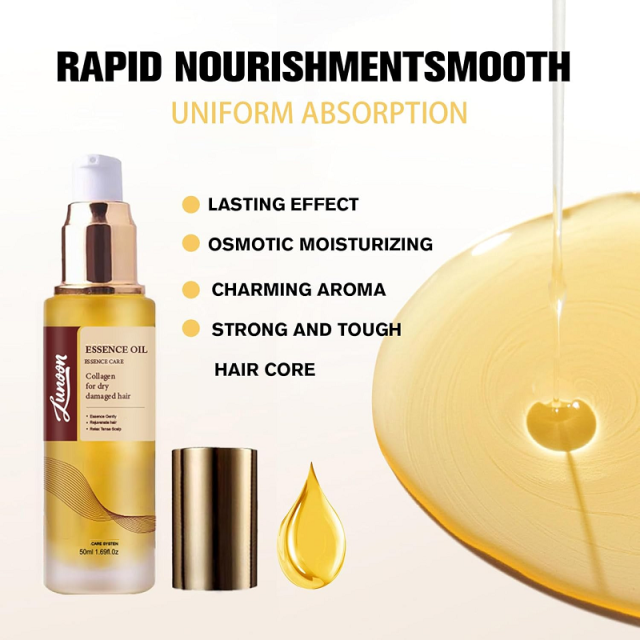 Argan Oil - Hair Treatment | For Hair Repair - Cold-Pressed Lightweight Argan Oil Hair Serum - For Dry, Damaged Hair, 50 ml