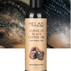 OEM ODM 100% Pure Jamaican Black Castor Oil Cold Pressed Organic Hair Scalp Care Skin Care Hair Growth Eyelash Growth Castor Oil