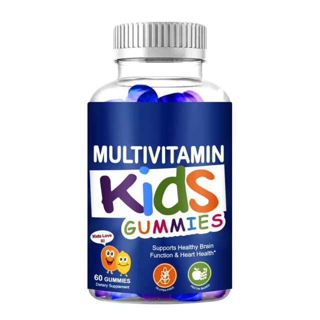 OEM Multi Vitamin Kids Health Immunity Support Vitamin Children Multi-vitamin Gummies Colorful Children Multivitamin Gummies