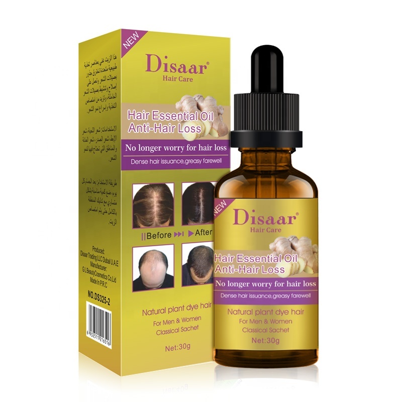 Natural Pure Hair Growth Essential Oil Ginger Hair Growth Oil 30ml