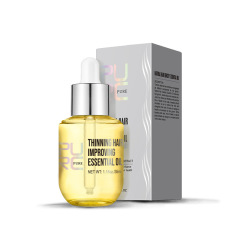 Ginger Dense Hair Essential Oil for Dry Hair Nourishing Shine Smooth Repair Promotes Growth Beauty Care Herbal Essential Oil