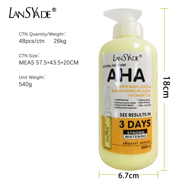 Niacinamide Whitening Lotion and Body Cream for Female Rapid Skin Bleaching and Instant Whitening for Face and Body