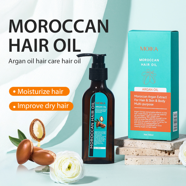 High Quality Moroccan Olive Oil Hair Products Camellia Seed Hair Repair Fast Growth Hair Care Essential Oil