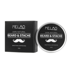 MELAO Cross-Border Beard Care Styling Cream Moisturizing and Nourishing Wax for Shaving and Beard Balm for Amazon and EBay
