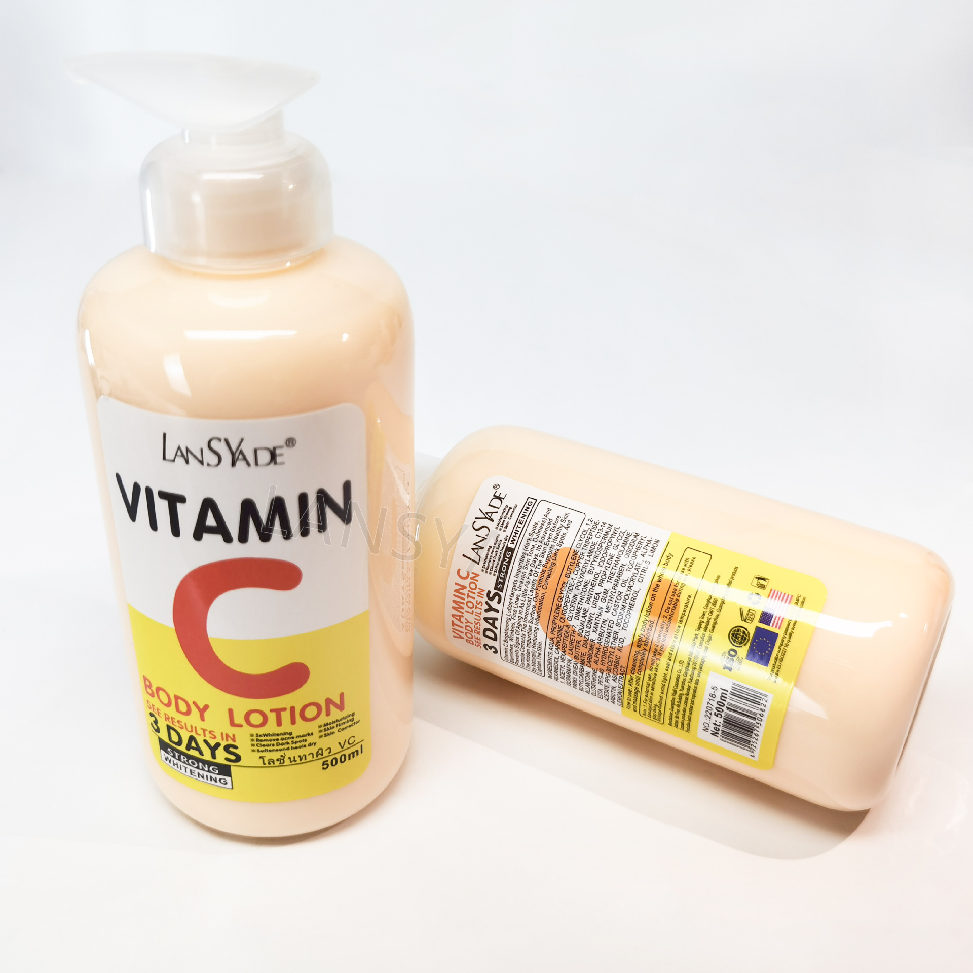 Niacinamide Whitening Lotion and Body Cream for Female Rapid Skin Bleaching and Instant Whitening for Face and Body