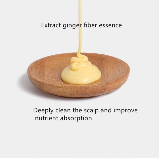 JOLYUM Ginger Silky Supple Shampoo Gentle Cleaning Oil Control Nourishes Scalp Ginger Shampoo 400ml Hair Growth Shampoo