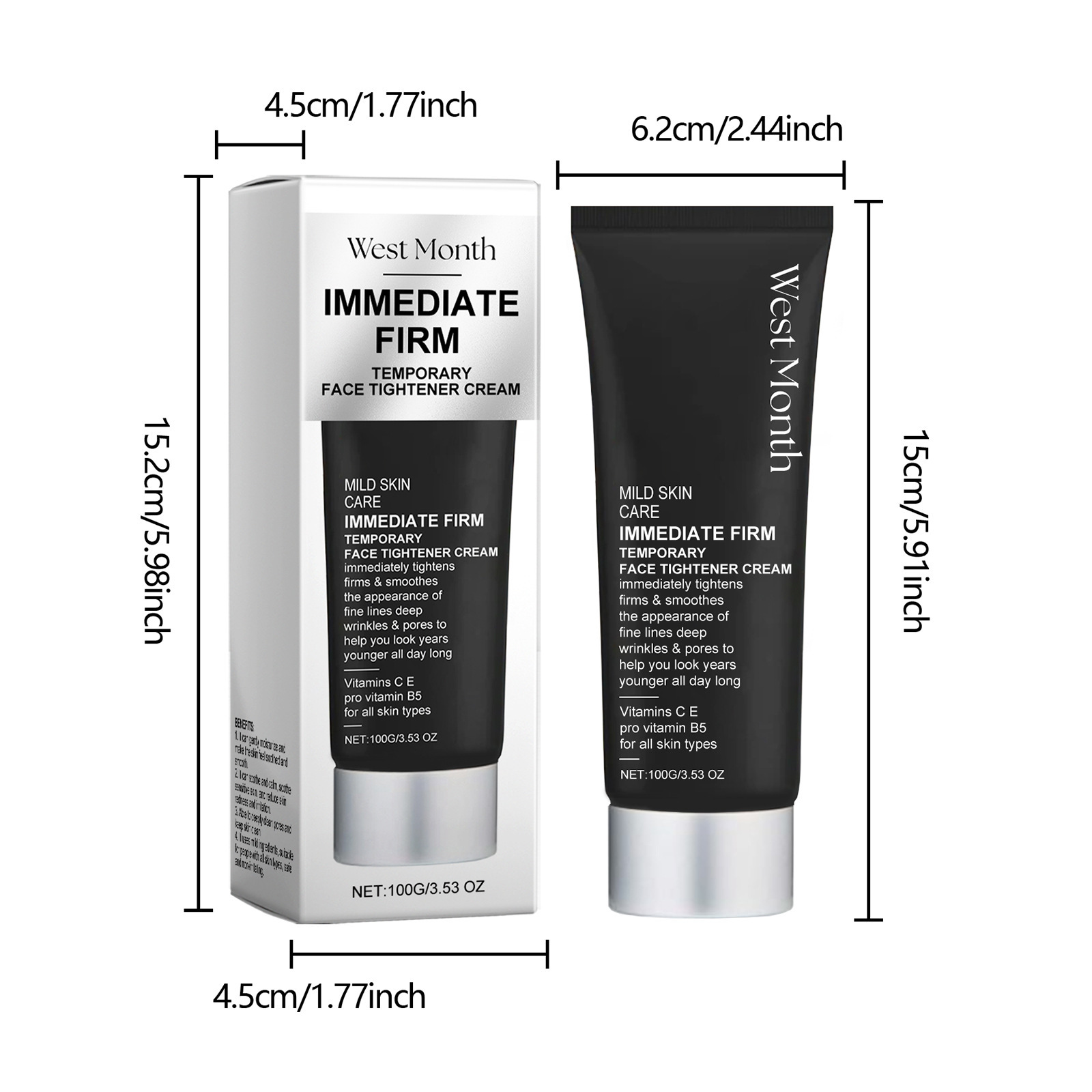 Hot Top Best Face Cream Instant Firming Improving Skin Stiffness Deep Moisturizing Keep Young Skin Tightening Cream