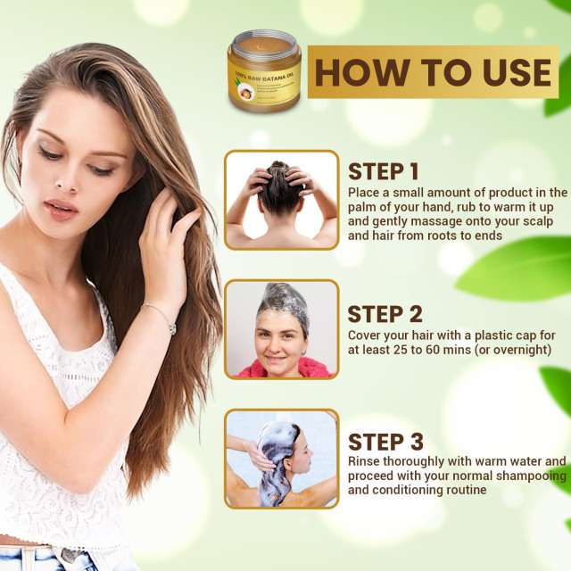 Private Label Anti Hair Loss Repair Growth Batana Oil Butter Raw Batana Oil Strengthening and Conditioning Batana Oil
