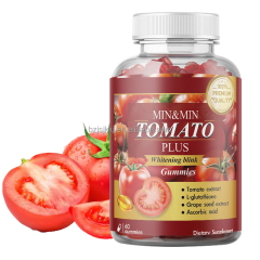 WelnessWays Whitening Gummies with Collagen Natural Herbal Body Beauty Skin Nourishment Hydration Glow TOMATO Skin Glow