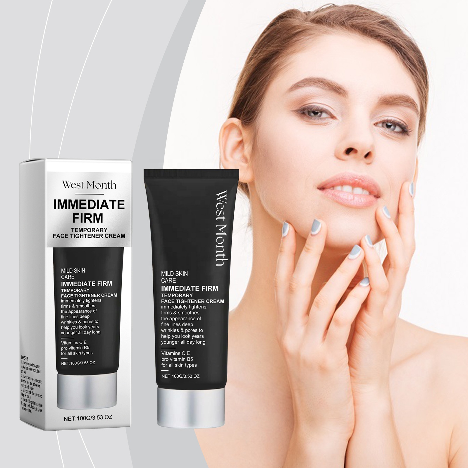 Hot Top Best Face Cream Instant Firming Improving Skin Stiffness Deep Moisturizing Keep Young Skin Tightening Cream