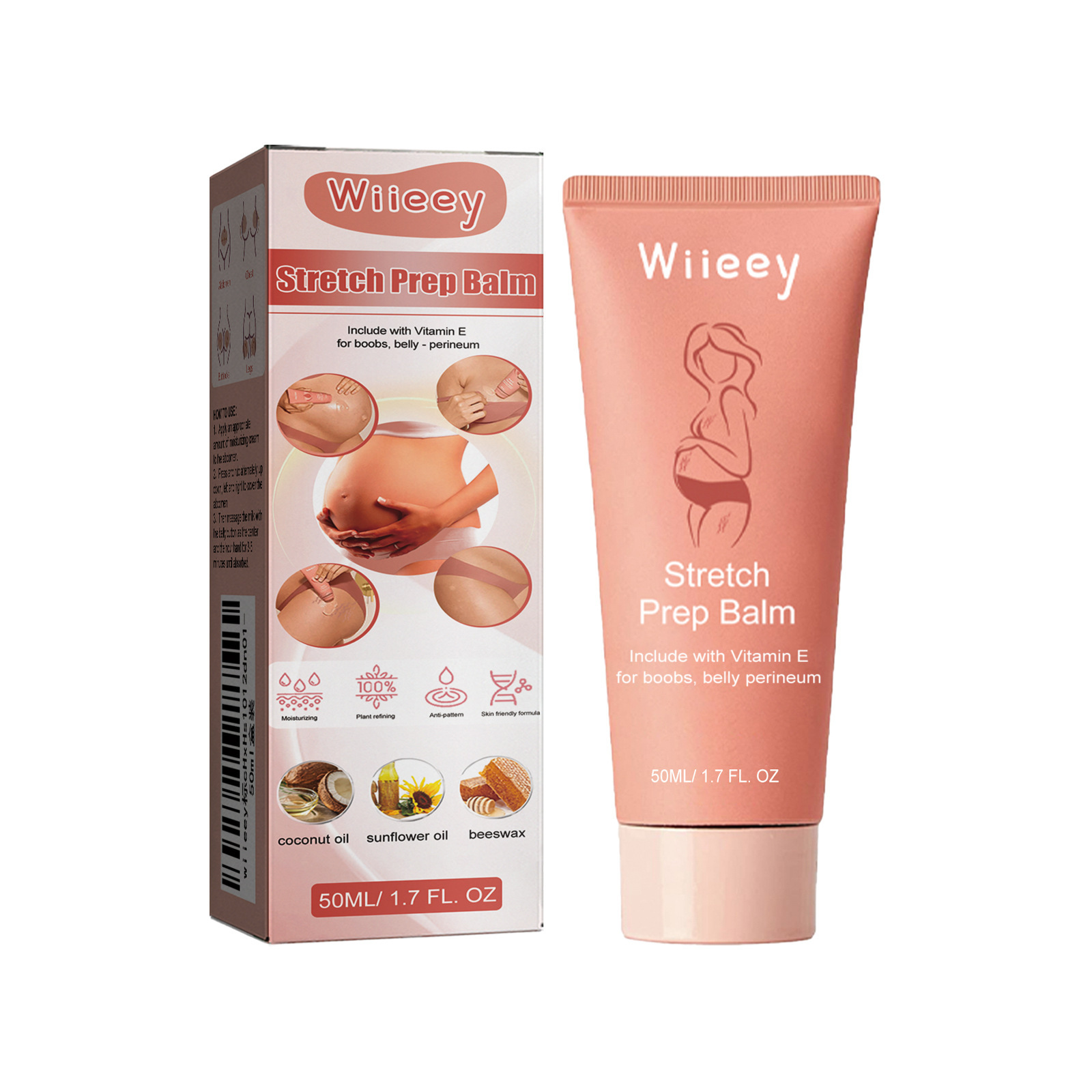 Hot Sale Vegan Stretch Marks Removal Cream Postpartum Body Care Repair Firming Stretch Marks Cream